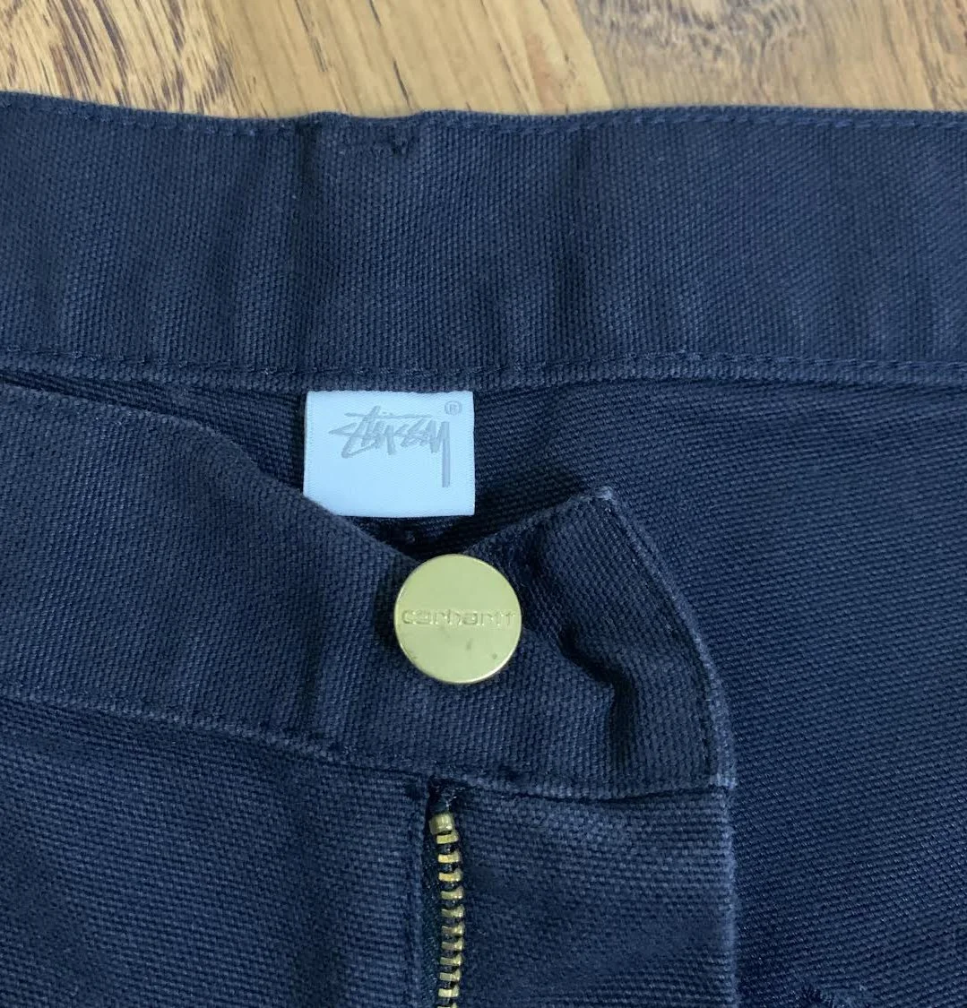 Carhartt WIP x Stussy Carpenter Navy Jeans (Size 36 x 32) — RootsBK